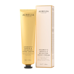 Aurelia London Aromatic Repair & Brighten Hand Cream - 75-ml tube in a box
