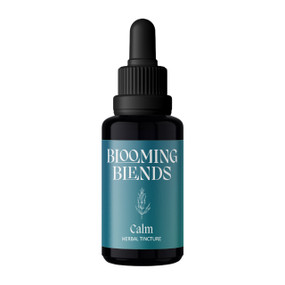 Blooming Blends Calm Botanical Tincture - 30-ml  dropper bottle in a box