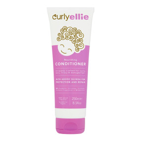 CurlyEllie Nourishing Conditioner - 250-ml  pink and white tube