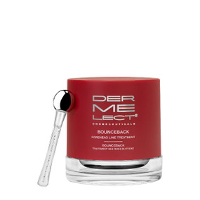 Dermelect Cosmeceuticals Bounceback Forehead Line Treatment - zinc applicator & 30-ml red tub; smoothes out fine lines, especially on the upper part of the face.
