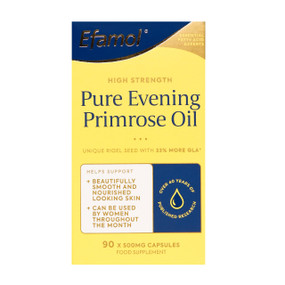 Efamol Ltd Efamol Pure Evening Primrose Oil 90 Capsules - 500-mg box; contains high strength GLA to help achieve hormonal balance.
