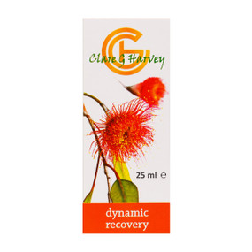 Flower Essences of Australia Dynamic Recovery - 25-ml glass bottle in a box, is a flower remedy to alleviate tiredness during stress & illness.