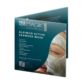 Sea Magik Algimud ACtive Seaweed Face Mask - 25-Grams peel-off mask which leaves your skin feeling soft, refreshed and youthful