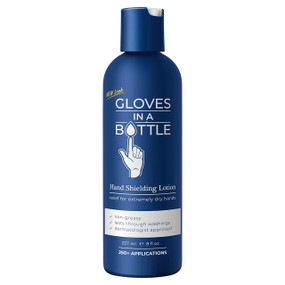 Gloves In A Bottle - 237-ml blue bottle;  hand lotion for dry hands is a stand-out skin moisturiser
