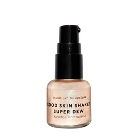 LIXIRSKIN Good Skin Shaker -Super Dew - 15-ml glass bottle in a pink box; de-puffs, lifts, fills and restores your skin’s natural glow