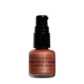 LIXIRSKIN Good Skin Shaker Super Dew - Tinted - 15-ml bottle in a pink box includes a subtle, adaptable tint, leaving skin with a natural, fresh-faced glow.