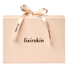 LIXIRSKIN The Good Skin System - 1-Pack gift box (pink carton box); includes 50ml Vitamin C paste, 100 ml  Electrogel Cleanser and 100ml Universal emulsion.