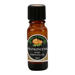 Natural By Nature Frankincense Oil - 5-ml bottle; can be used to calm anxiety, deepen and slow laboured breathing, accelerate wound healing, alleviate toothache and heal mouth sores.