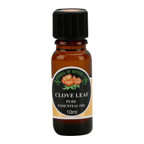 Natural By Nature Clove Leaf Oil - 10-ml brown glass bottle; with its distinctive hot and spicy aroma, Natural By Nature Clove Leaf Oil can be used to relieve wounds, cuts, fungal infections, acne, athlete's foot and toothache