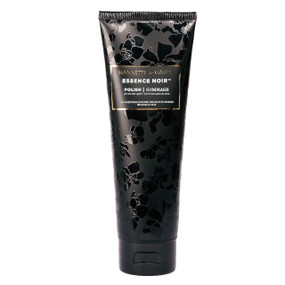 Nannette De Gaspé Essence Noir Polish - 125-ml black plastic tube with black and gold label; an exhilarating facial polish
