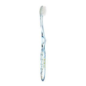 OraGuard Nano-B Silver Antibacterial Toothbrush - Blue - 1-Pack;  uniquely antibacterial in that they kill bacteria through natural means.