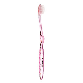 OraGuard 
 Nano-B Silver Antibacterial Toothbrush - Pink - 1-Pack;  with bristles containing silver to kill 99% of bacterial that live on your toothbrush