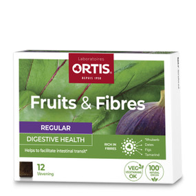 Ortis Fruits And Fibres Cubes - 12-Cubes box; one of the best natural laxatives