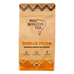 Rio Amazon Quebra Pedra - 40-Tea Bags pouch; may help alleviate urinary tract infections and kidney stones.