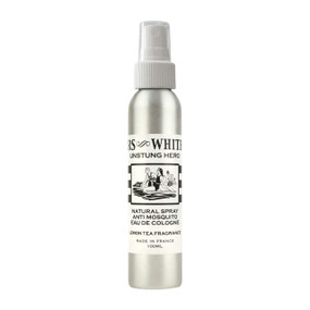 Roullier White Mrs White's Unstung Hero Mosquito Repellent 100ml - aluminium bottle; effectively repels most insects