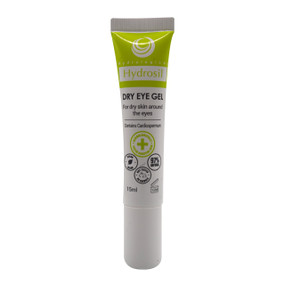 Skin Shop Hydrosil Dry Eye Gel - 15-ml tube; gentle yet moisturising and suitable for even sensitive, itchy skin.