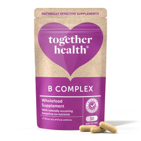 Together Health Whole Food Vitamin B Complex
- 30-Capsules pouch; made using the highest quality natural foods, including whole citrus pulp, corn, alfalfa and soy.