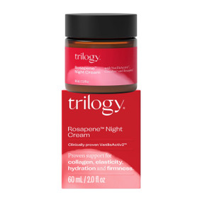 Trilogy Rosapene Night Cream - 60-ml jar; works to repair, hydrate & comfort skin overnight.