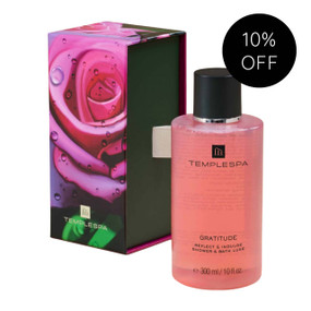 TEMPLESPA GRATITUDE Reflect & Indulge Bath & Shower Luxe 300ml