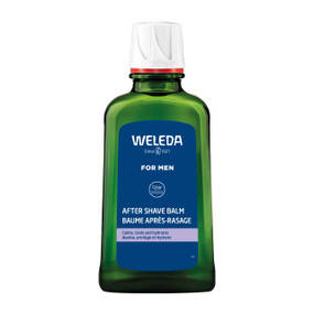 Weleda After Shave Balm - 100-ml bottle; Beautifully scented with a clean, fresh fragrance,  Weleda After Shave Balm deeply moisturises to relieve razor discomfort & burn.
