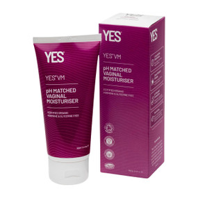 Yes VM Natural Vaginal Moisturiser - 100-ml tube; a long-lasting natural vaginal lubricant which provides moisture for up to 3 days.