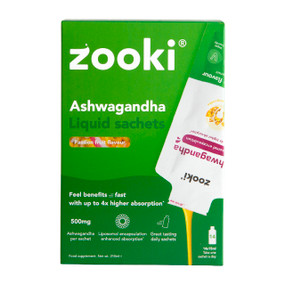 Zooki Ashwagandha Zooki - 14 x 15-ml Sachets front image