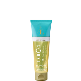 LEBON Rhythm is Love Whitening Toothpaste - 75-ml gold and blue tube; a blend of Ylang Ylang, Yuzu, Mint and has a whitening effect from the Papaya Extracts.