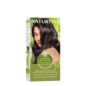 Naturtint Permanent Hair Colour 3N Dark Chestnut Brown - 1-Pack green box; an ammonia-free permanent hair colour