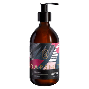 Soapsmith Bloomsbury Hand Wash - 300-ml glass bottle; made from recyclable materials, leaves your skin thoroughly cleansed, refreshed and soothed.
