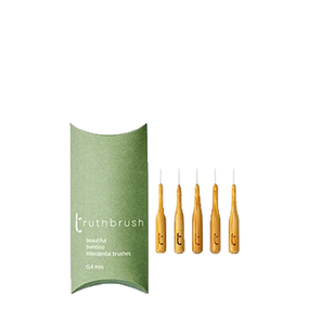 The Truthbrush Beautiful Bamboo Interdental Brushes 0.4mm - Pink - 1 pack