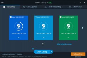 IObit Smart Defrag 6.5.5 Build 98 Crack+ Keygen Free Download